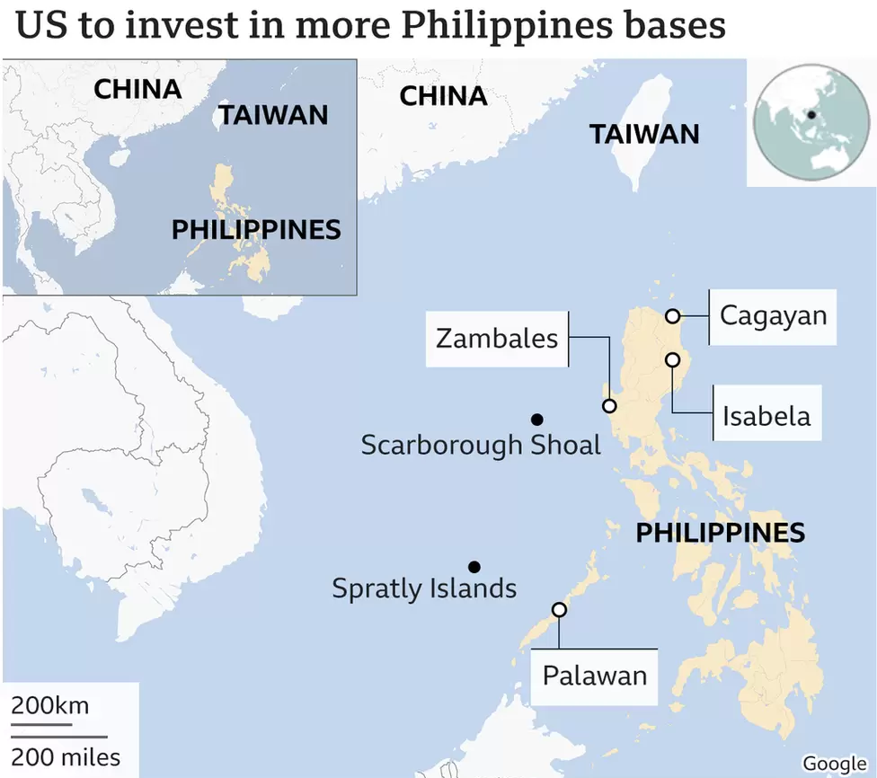 U.S Secures Access to 4 Military Bases in Philippines to Counter China ...